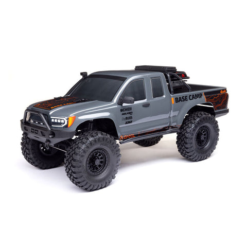 1/10 SCX10 III Base Camp 4X4 RTR Brushed Rock Crawler, Gray  (AXI-1375T2)