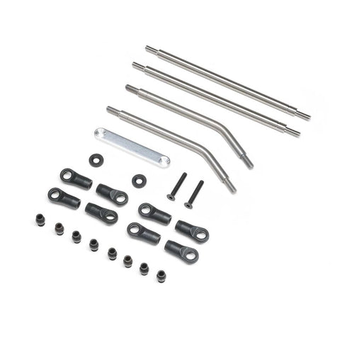 Axial Front Upper/Lower Links Set, Titanium: AXP8   (AXI-2204)