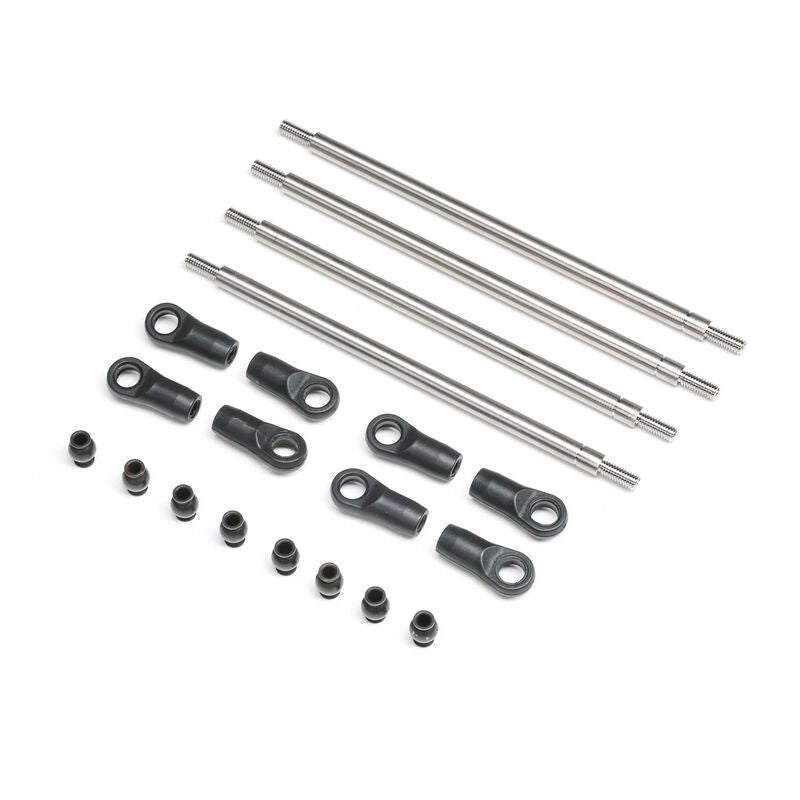 Axial Rear Upper/Lower Links Set, Titanium: AXP8   (AXI-2205)