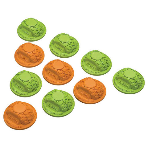 Axial Gate Marker Set Green/Orange (10) (AX12014)