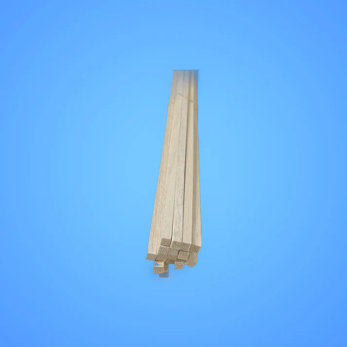 Balsa 1/8 x 3/8 w 48" Sticks  (B161)