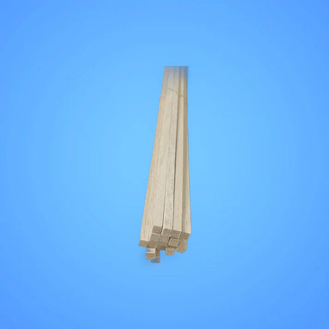 Balsa 1/8 x 3/8 w 48" Sticks  (B161)