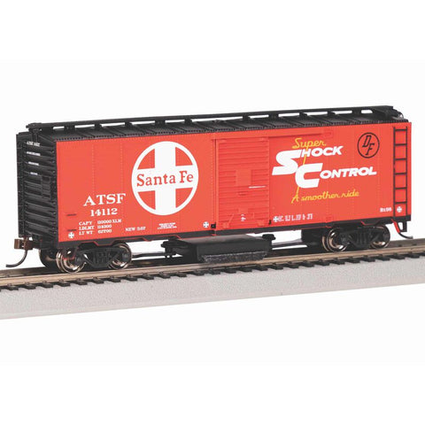 Bachmann HO TRACK CLEANING CAR SANTA FE #14112    (BAC16324)