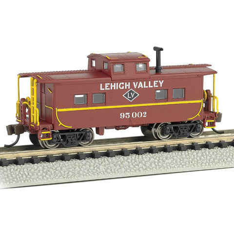 Bachmann N Northeast Steel Caboose LEHIGH VALLEY #95002  (BAC16867)