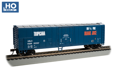 Bachmann 50' STEEL REEFER - TROPICANA #13088 (BLUE & SILVER)  (BAC17910)