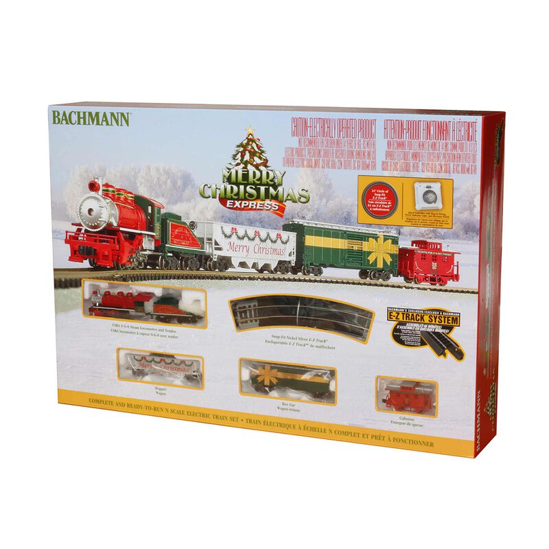 Bachmann N Merry Christmas Express Train Set   (BAC24027)