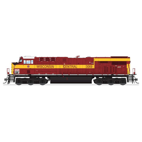 Broadway Limited HO, GE ES44AC, CN #3069, Wisconsin Central Heritage Paint, Paragon4 Sound/DC/DCC  (NP)  BLI8534)      )