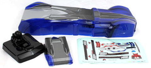 RedCat Racing Blackout XBE Body Panels (Blue) (1 set) (BS218-009B)