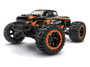 BlackZon Slyder MT 1/16 4WD Electric Monster Truck - Orange (BZN540099)