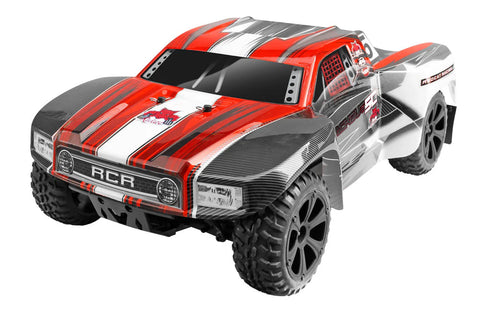 RedCat Blackout-SC-Red 1/10 scale Brushed Electric Short Course Truck  (Blackout-SC-Red)