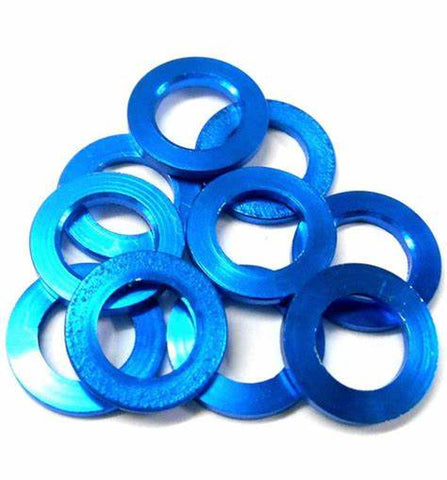 Hamilton Hobbies Blue Aluminum Washers 3mm (20)  (HAM130566)