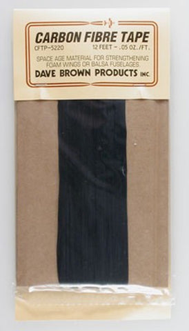 DAV5220 Dave Brown Carbon Fibre Tape 12'