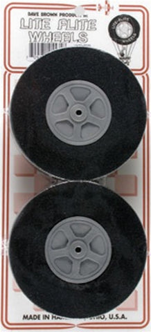 Dave Brown Lite Flite Wheels 3-1/2" (2)  DAV5535