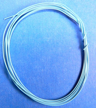 Detail Master 1/24-1/25 2ft. Race Car Ignition Wire Light Blue  (DTM-1056)
