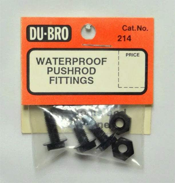 DuBro Waterproof Pushrod Fittings  (DUB214)