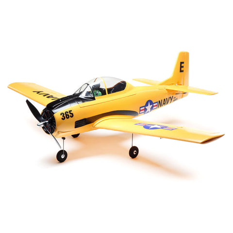 E-Flite T-28 Trojan 1.1m BNF Basic with AS3X and SAFE Select   (EFL08250)