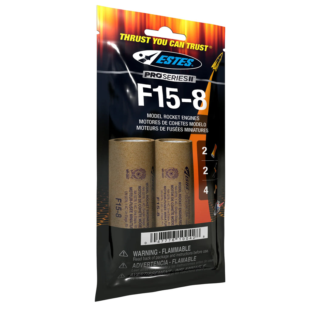 Estes F15-8 Engines (29 mm)   (EST10032)