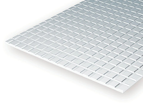 Evergreen Square Tile 1/4 x 1/4  (EVG14505)