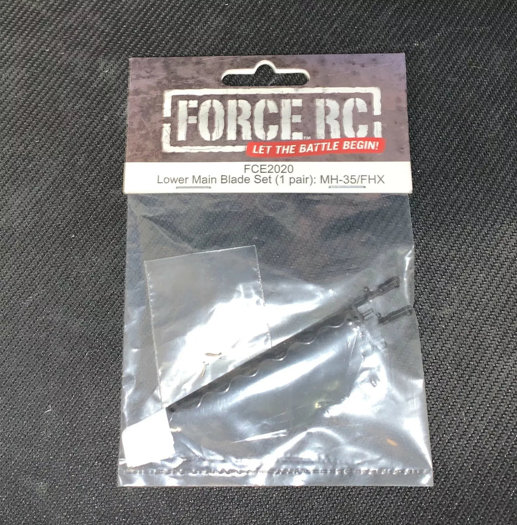 Force RC Lower Main Blade Set for MH-35/FHX/MCX2  (FCE2020)