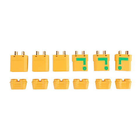 Gens Ace T 90S MALE AND FEMALE PLUG (3 PAIRS) (GEAXT903)