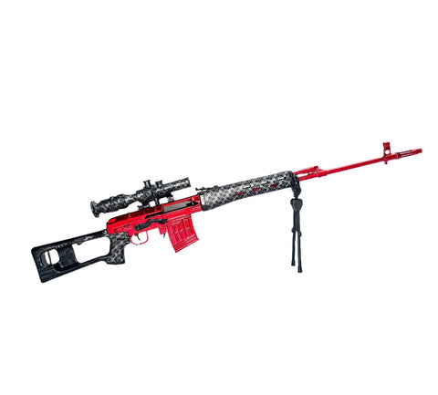 GoatFuns 1/4 scale die cast metal Special Edition "Red Team" SVD Sniper Rifle  (GOALTD-SVD)