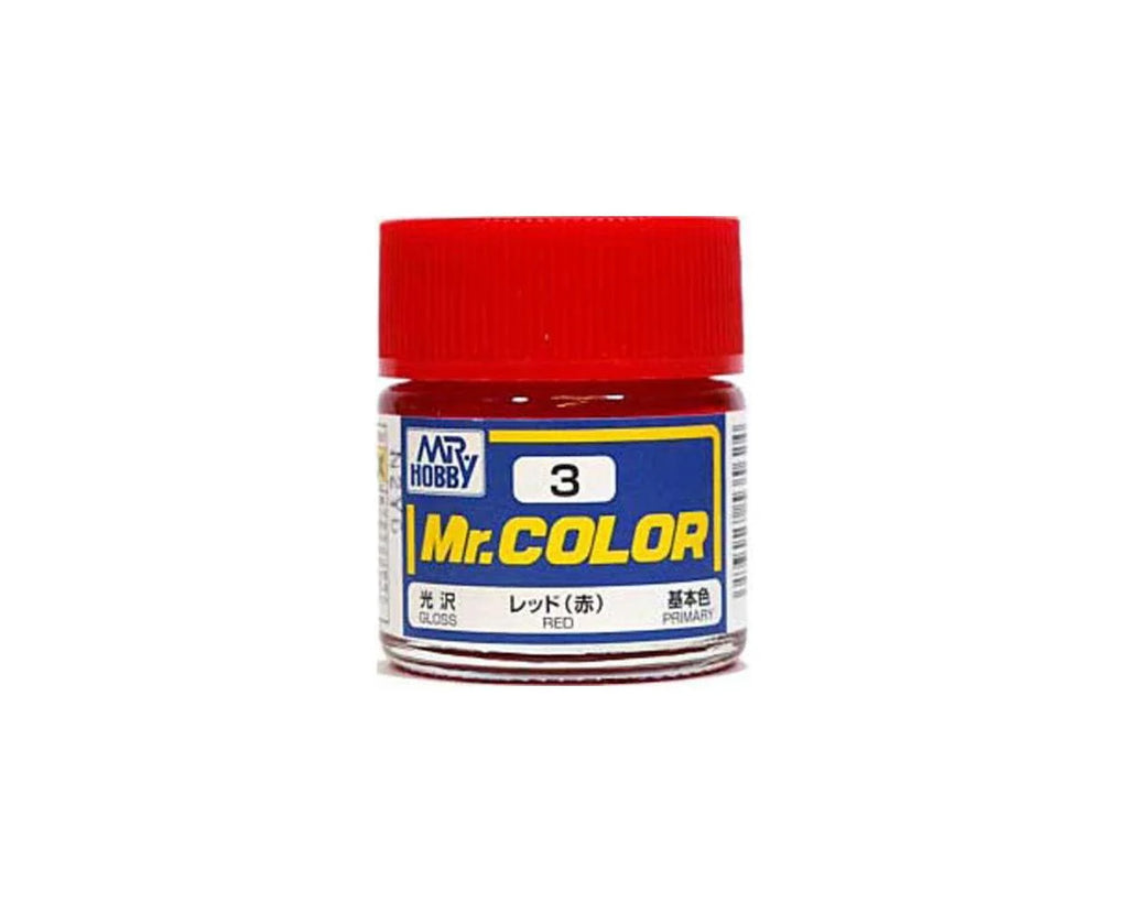 Mr. Hobby C3 Gloss Red (10ml Bottle)   (GUZC003)