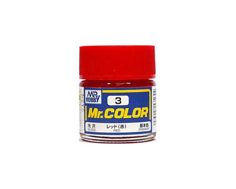 Mr. Hobby C3 Gloss Red (10ml Bottle)   (GUZC003)