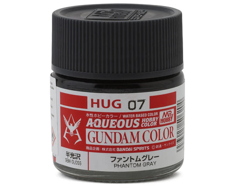 Mr. Hobby "Aqueous Gundam Color" Acrylic paint (Gundam Phantom Grey) (10m)   (GUZHUG07)