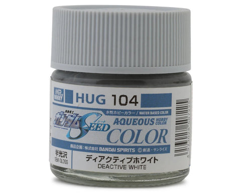 Mr. Hobby "Aqueous Gundam Color" (Deactive Gundam White   (GUZHUG104)