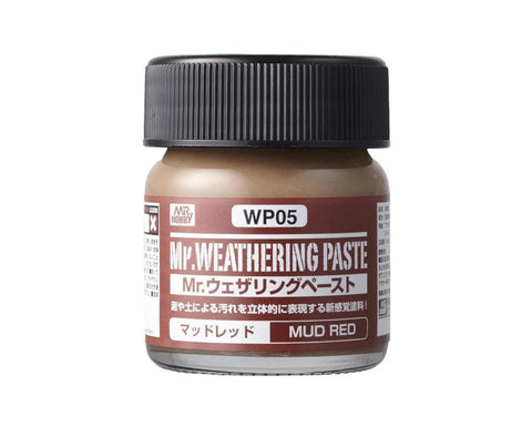 Mr. Hobby WP05 Mr. Hobby Weathering Paste (Mud Red)   (GUZWP05)