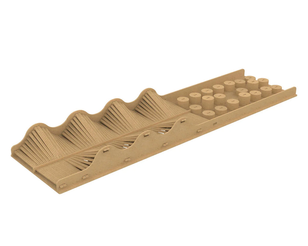 Wave Course High density Wood board climbing for   1/16  1/18 1/24 RC Crawler  Car