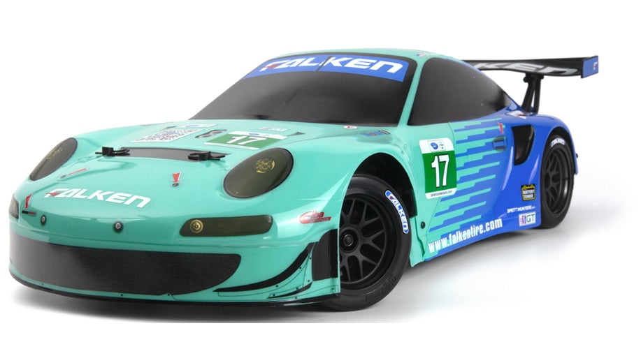 HPI Racing 1/10 Electric Sport 3 Porsche 911 GT3 RSR Falken - Flux   (HPI160781)
