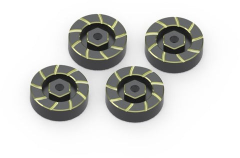 HPI 7mm Hex Hubs Weight Set (Brass)