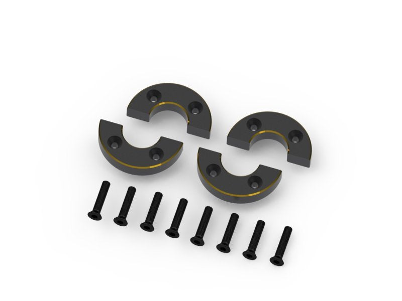 HPI Racing Steering Block Weight Set (Brass / 4pcs), for Venture18   (HPI161152)