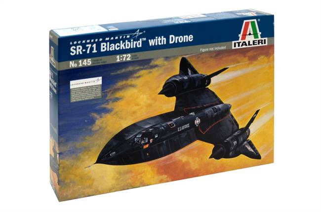 Italeri 1/72 SR-71 Blackbird with Drone   (ITA145)