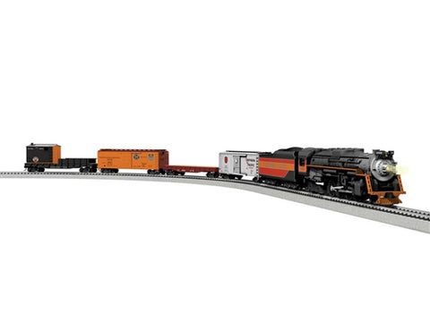 Lionel  HO Berkshire Steam Freight Set LionChief Sound and Control Southern Pacific 2-8-4, 4 Cars, FasTrack Oval, Power Pack, Controller (LNL2361010)