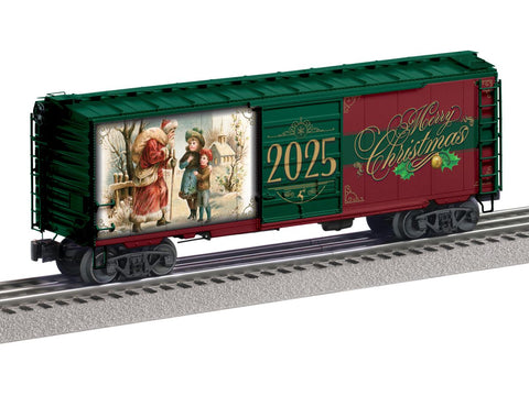 Lionel O 2025 Christmas PS-1 Boxcar   (LNL2526690)