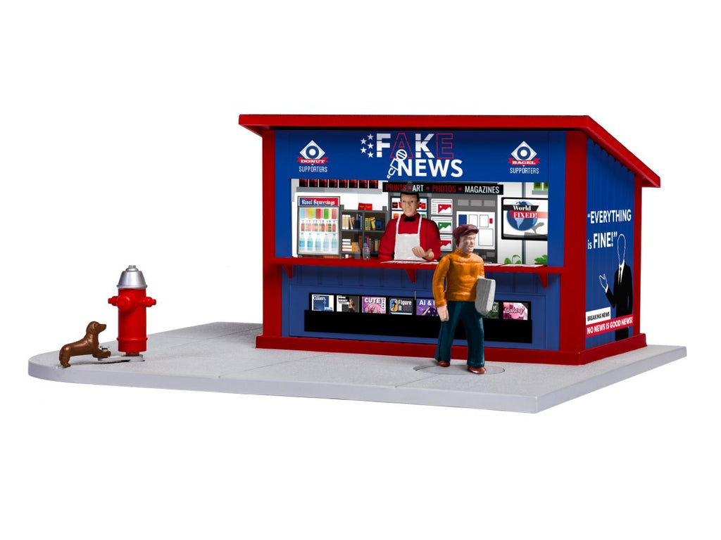 Lionel O RTR Fake News Stand #2   (LNL2529260)