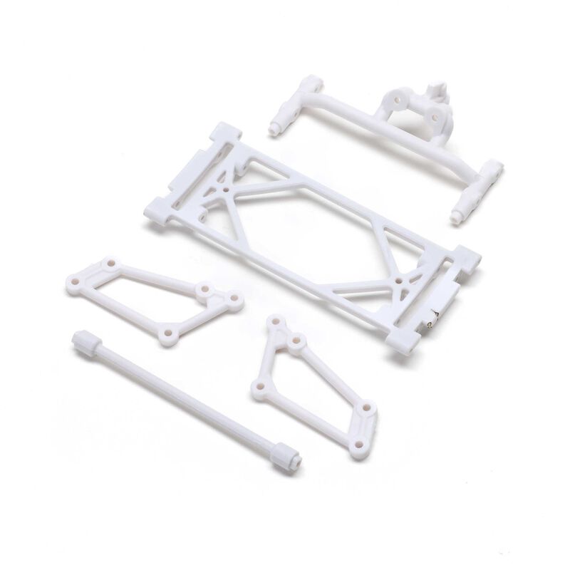 Losi 22S Sprint Front Wing Mount Set (White)  (LOS-2404)