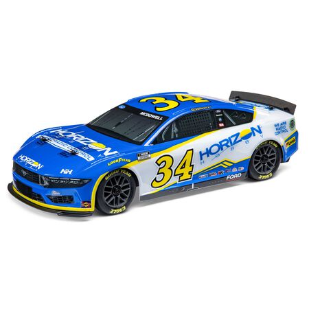 Michael McDowell No. 34 Horizon Hobby 2024 Ford Mustang: 1/12 AWD LOSI NASCAR RC Racecar