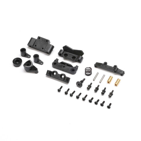 Losi Bulkhead, Pin Mounts, Steering Rack, Servo Saver: Micro-B  (LOS-1761)