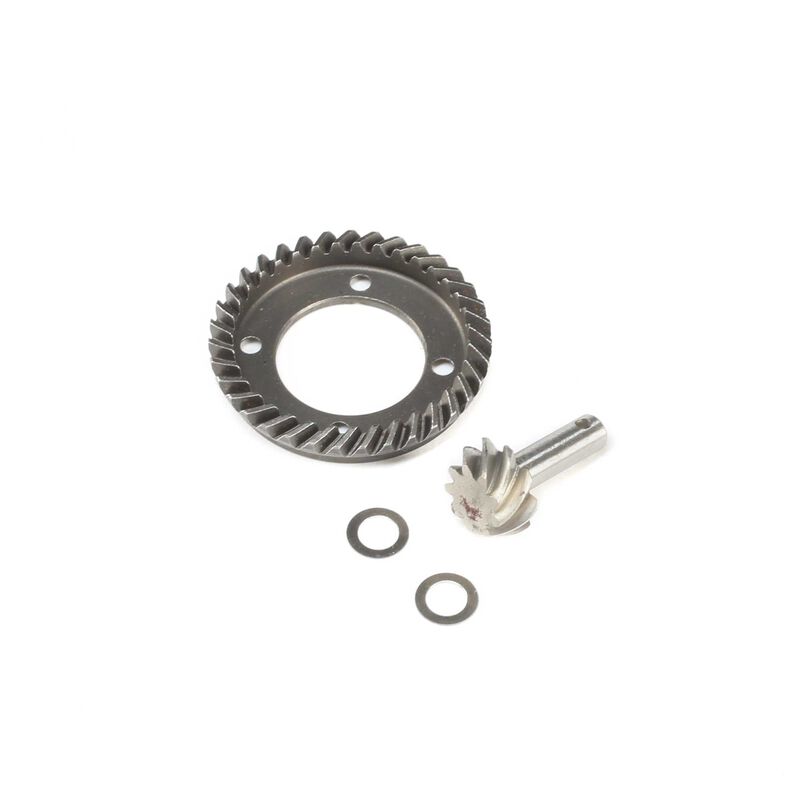 Losi Front Ring & Pinion Gear Set:TE (LOS232027)