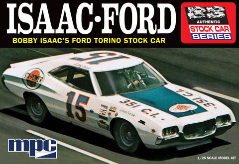 MPC 1/25 Bobby Issac #15 1972 Ford Torino Stock Car   (MPC1038)