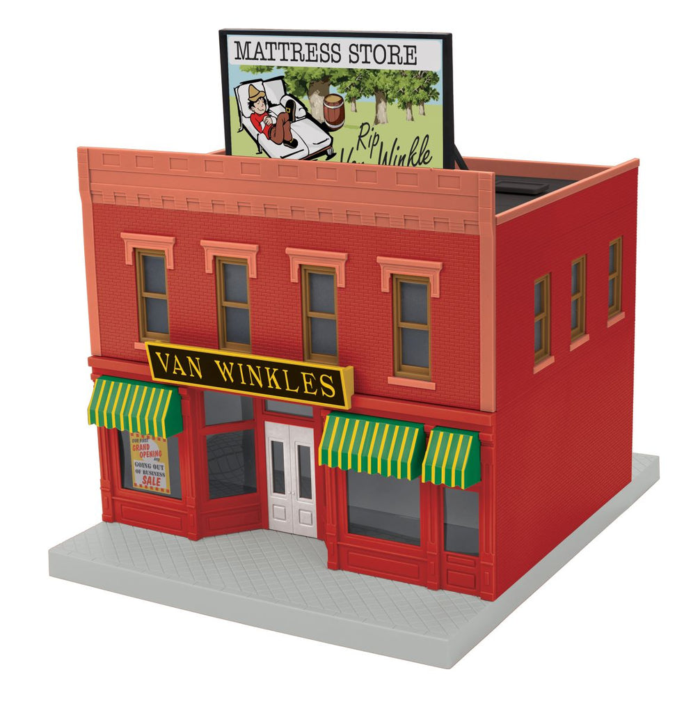 MTH O 2-Story Building Rip Van Winkle Matress Store   (MTH3090685)