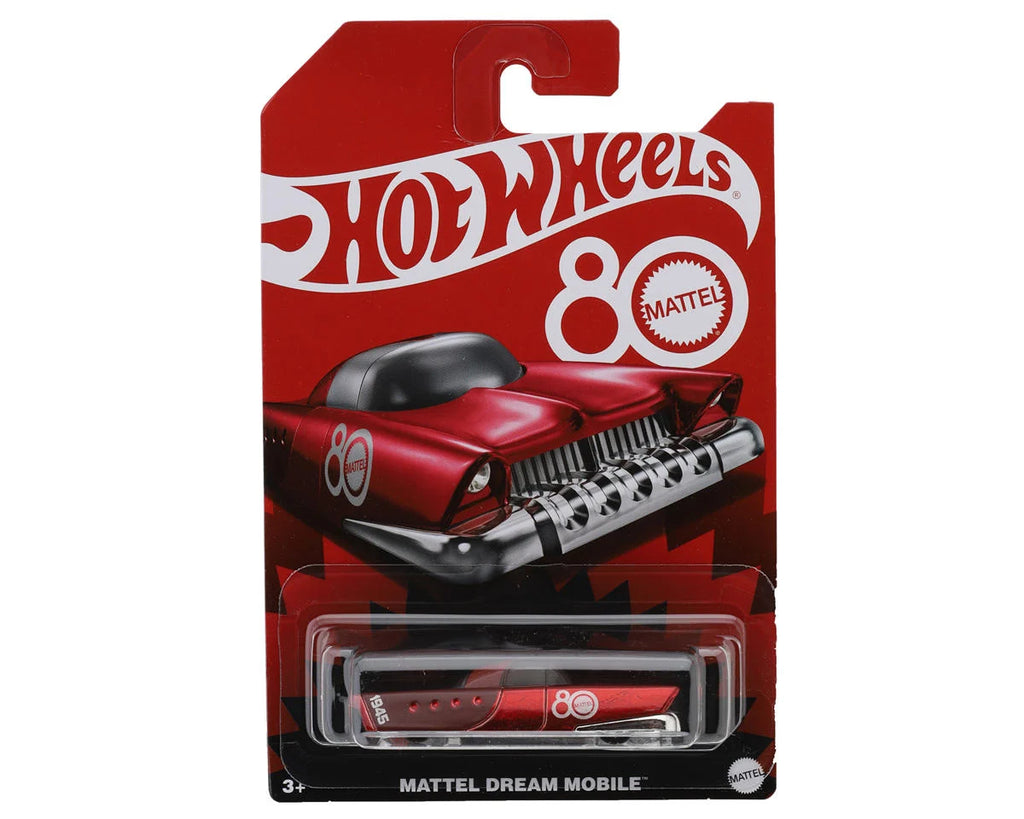 Mattel 1/64 Hot Wheels Mattel Dream Mobile 80th Die-Cast Car  (MTTJGF64)