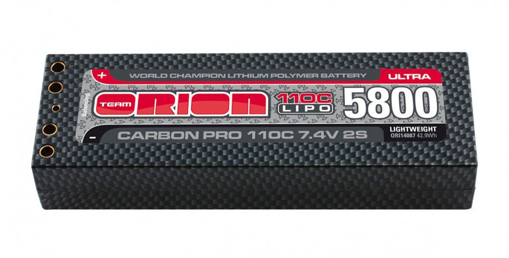 Team Orion Carbon Pro Ultra 7.4V 5800 110C   (ORI14087)