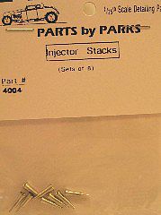Parts by Parks Injection Stacks 5/16 x 3/32 x 9/32 (Spun Aluminum) (8)   (PBP4004)