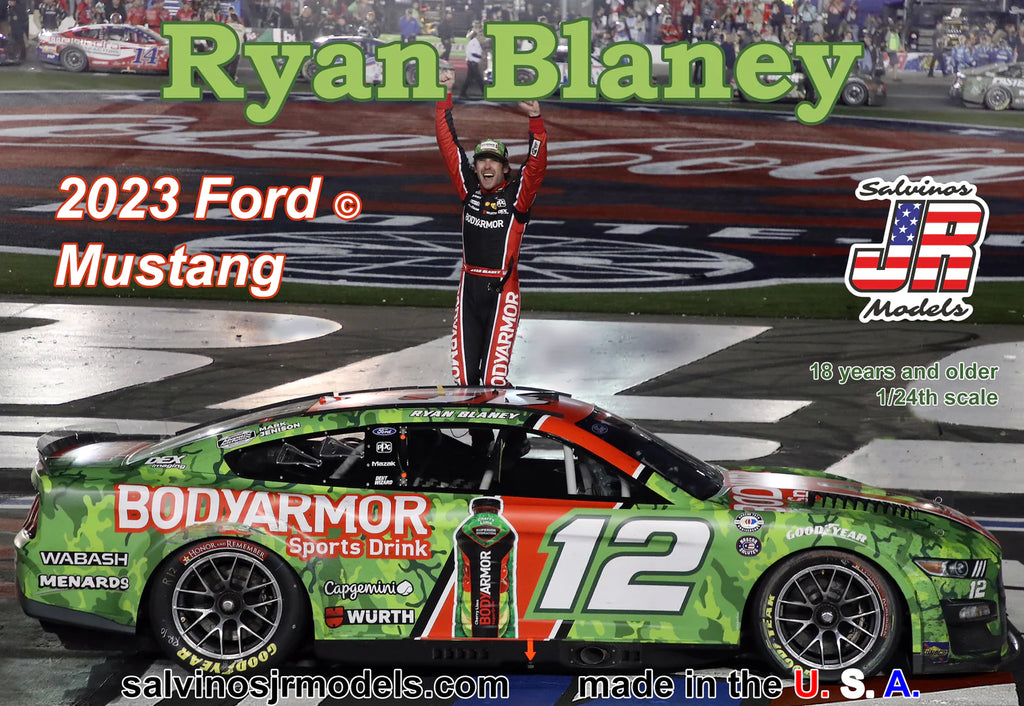 Salvino Team Penske, Ryan Blaney 2023 Ford Mustang "600 Winner"  (PF2023RBC)