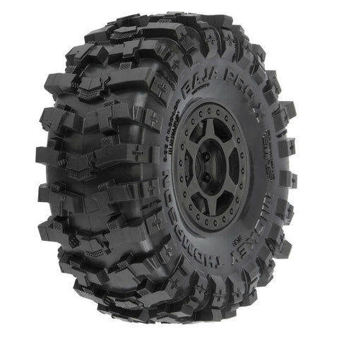 Pro-Line 1/10 Mickey Thompson Baja Pro X G8 F/R 1.9" MTD 12mm Blk Holcomb (2)   (PRO1021310)