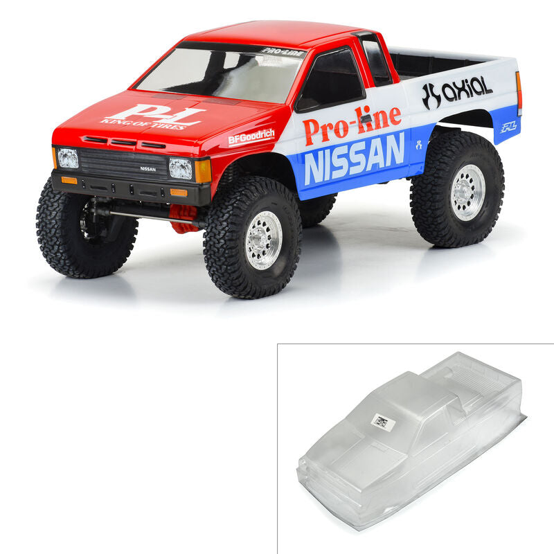 Pro-Line 1/10 87 Nissan Hardbody D21 Clear Body:12.3"WB (PRO360800)